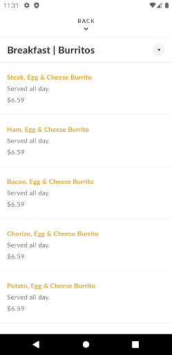 Oscars Taco Shop Screen 3