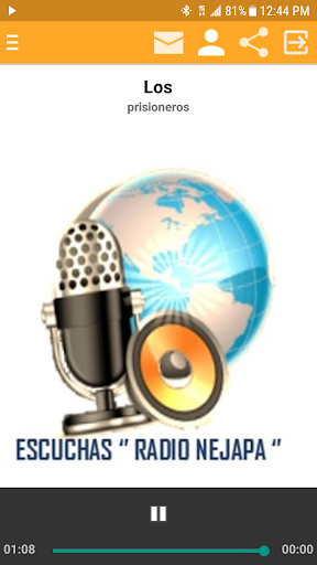 Android application Radio Nejapa El Salvador screenshort