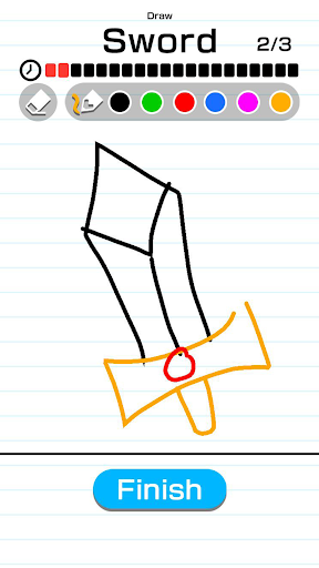 Android application Draw & Judge screenshort