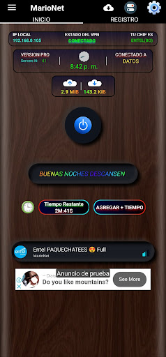 Android application MarioNet screenshort