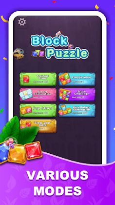 Block Puzzle - rainbow cube - Screenshot 2