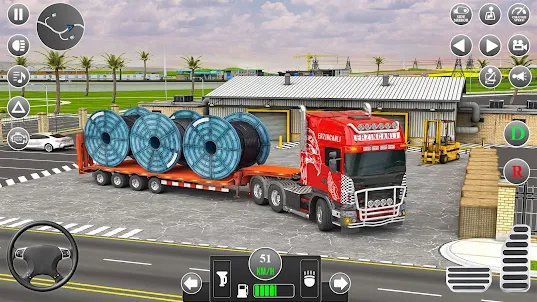mô phỏng xe tải lái xe tải