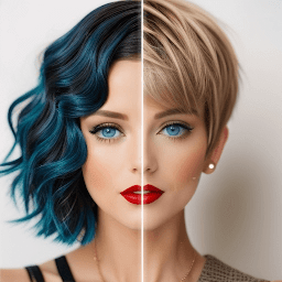 Ikonbild för Hair Lab: AI hairstyle Face