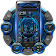 Blue Tech Dash Board Theme icon