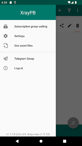 XrayPB - AIO Tunnel VPN Screen 2