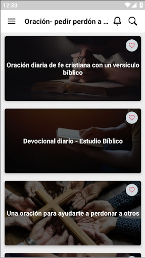 Oración para pedir perdón