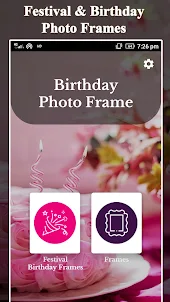 Birthday Photo Frame - Editor
