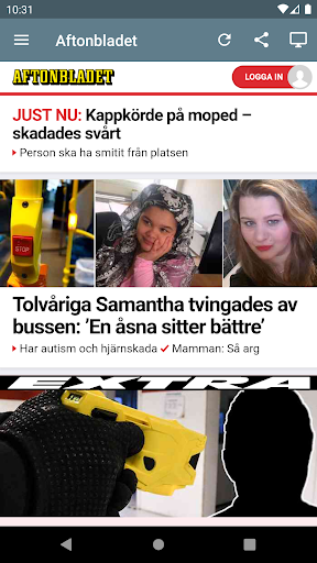 Sverige Tidningar Screen 3