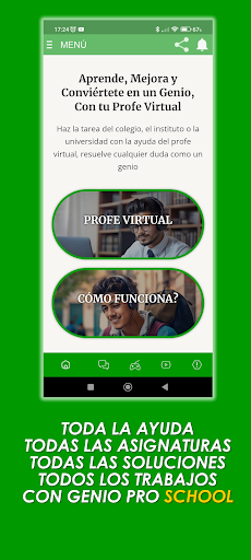 Android application Genio Pro School screenshort