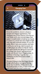 Lenovo LP19 Earbuds Guide