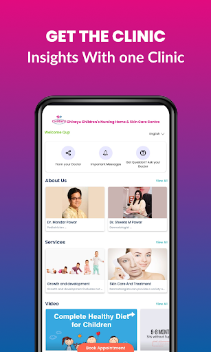 Android application Chirayu Child & Skin Care App screenshort