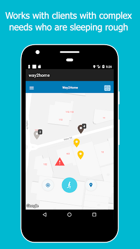 Android application Way2Home screenshort