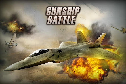 طائرات حربية Gunship Battle مهكرة (مفتوحة كل المراحل)