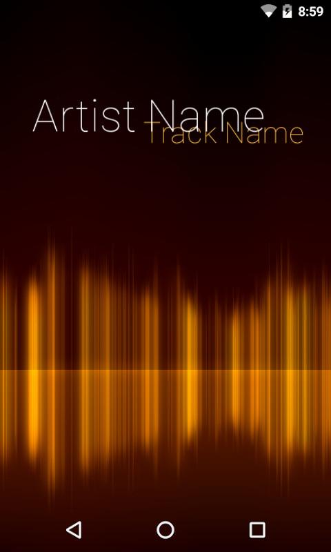 Android application Audio Glow Live Wallpaper screenshort
