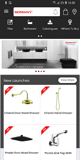 Android application Somany Ceramics Ltd. screenshort