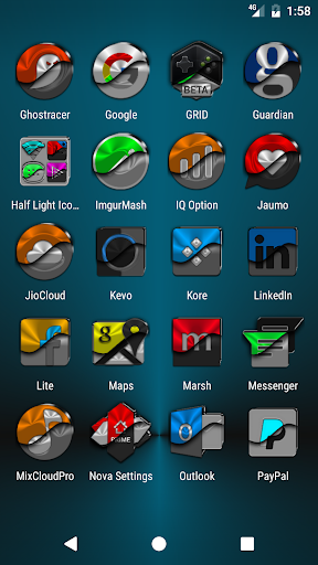 Half Light Icon Pack Screen 3