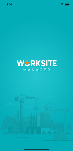Android application Worksite Manager screenshort