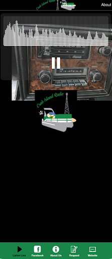 Android application Crab Island Radio screenshort