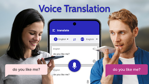 Text & Voice Translator App Screen 3