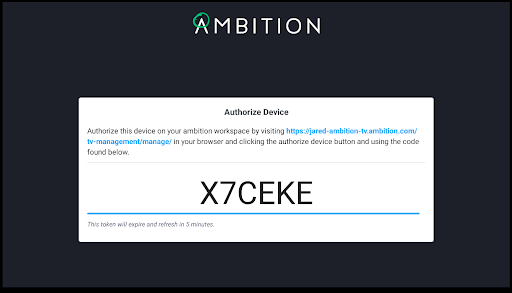 Android application AmbitionTV screenshort