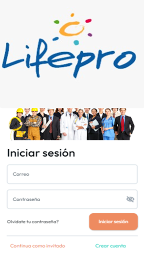 Android application LifePro screenshort