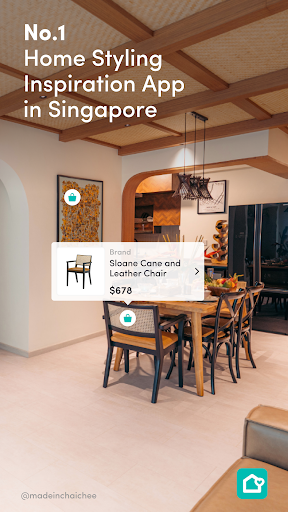 Android application HipVan - Home Styling Ideas screenshort