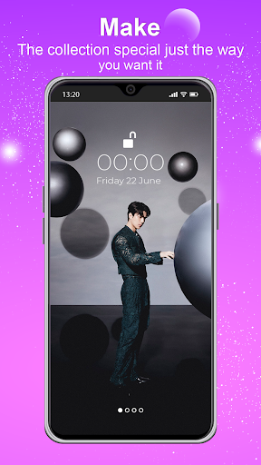 Android application KPOP Idol: EXO Wallpaper (엑소) screenshort