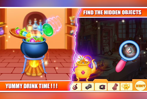 Princess fairytale castle game Screen 2