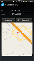 screenshot of Mi ubicacion GPS