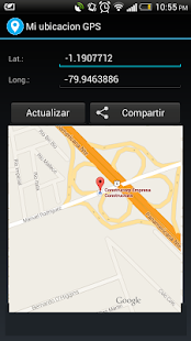 Mi ubicacion GPS Screenshot