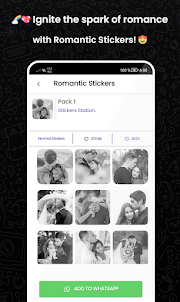 Romantic Stickers WASticker