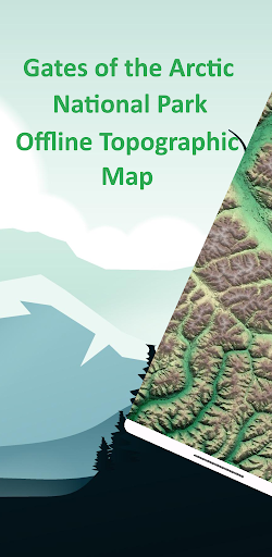 Android application Gates of the Arctic OfflineMap screenshort