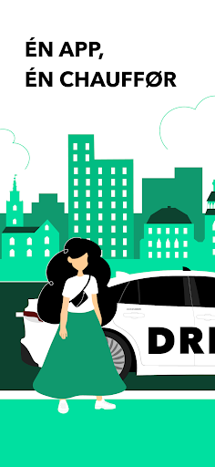 Android application DRIVR - book a ride screenshort