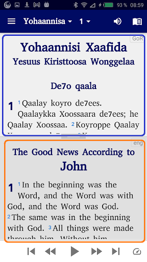 Gofa NT with English a Swahili