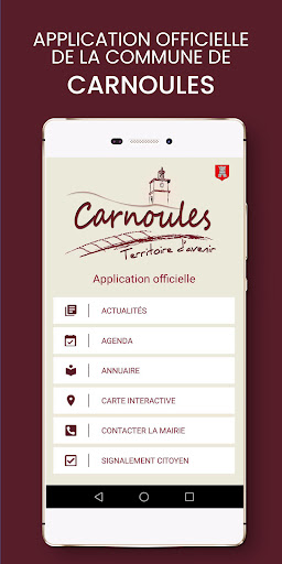 Android application Carnoules screenshort