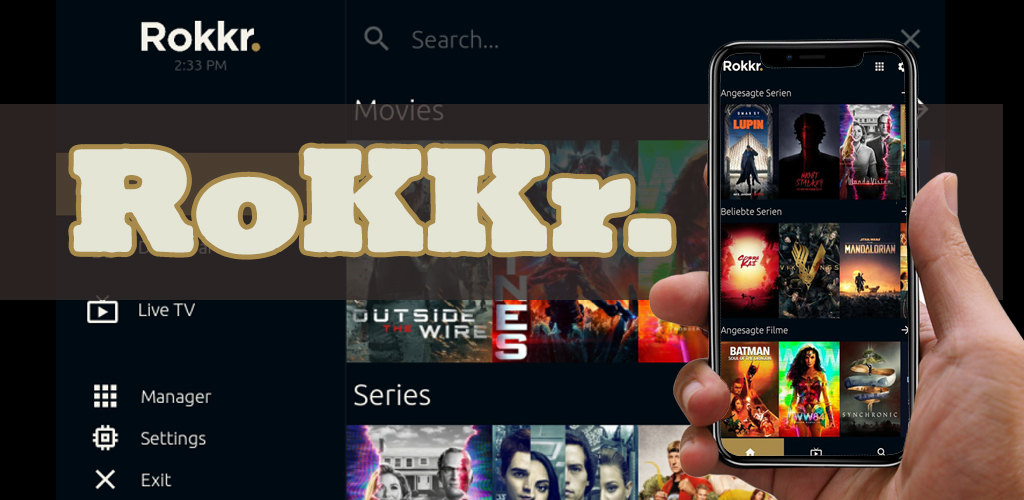 RoKKr TV App Guide 