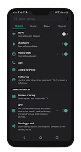 Screenshot 2 [UX8] Swift Green Dark G8 V50  android