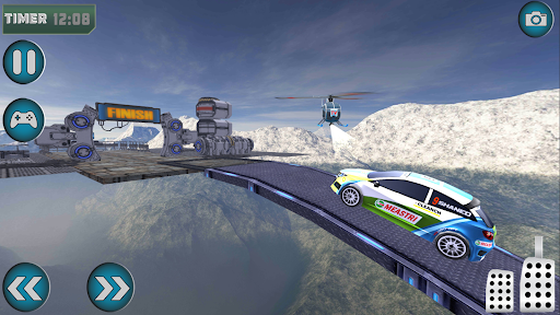 Mad Impossible Car Tracks 3D Screen 3
