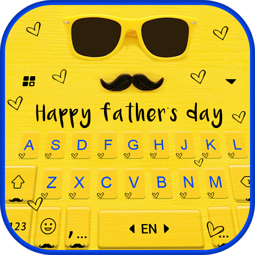Happy Fathers Day Keyboard Bac 1.0 Icon