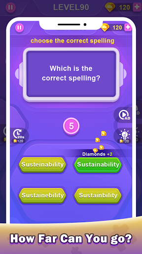 Spelling Master - Tricky Word Spelling Game 1.1.9 screenshots 1