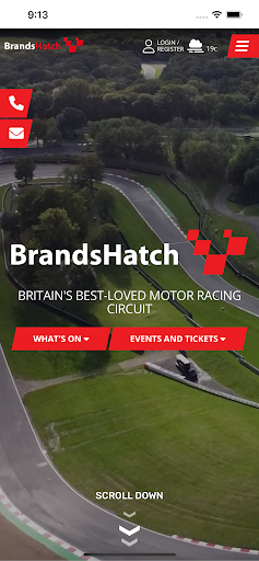 Android application Brands Hatch! screenshort