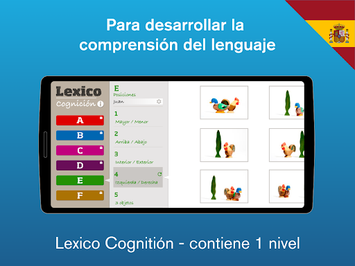 Android application Lexico Cognición (España) screenshort