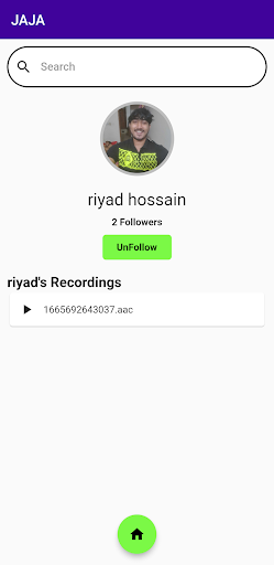Android application Jaja screenshort