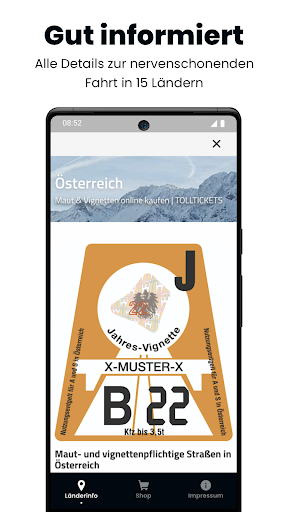 tolltickets Screen 2