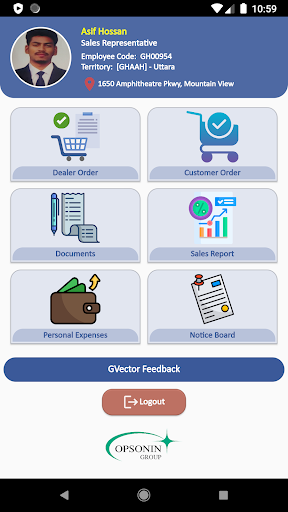 App screenshot