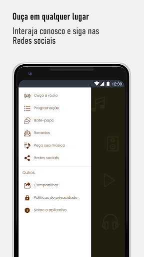 Android application Rádio Encontro X screenshort