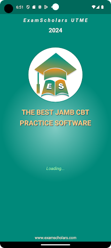 Android application Examscholars CBT Practice 2024 screenshort