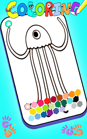 Game screenshot Garten of Banban 4 coloring apk download