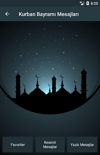 Android application Kurban Bayramı Mesajları screenshort