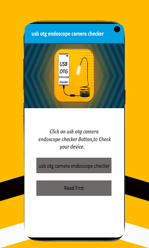 usb otg camera endoscope check